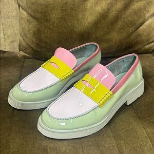 Jeffrey Campbell Lenna Penny Loafer size 38 nwot